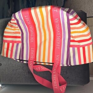 NWT Victoria's Secret Striped Tote Bag